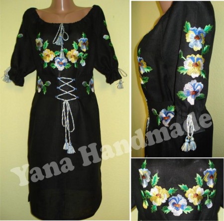 Сукня жіноча вишита - Братики гладь